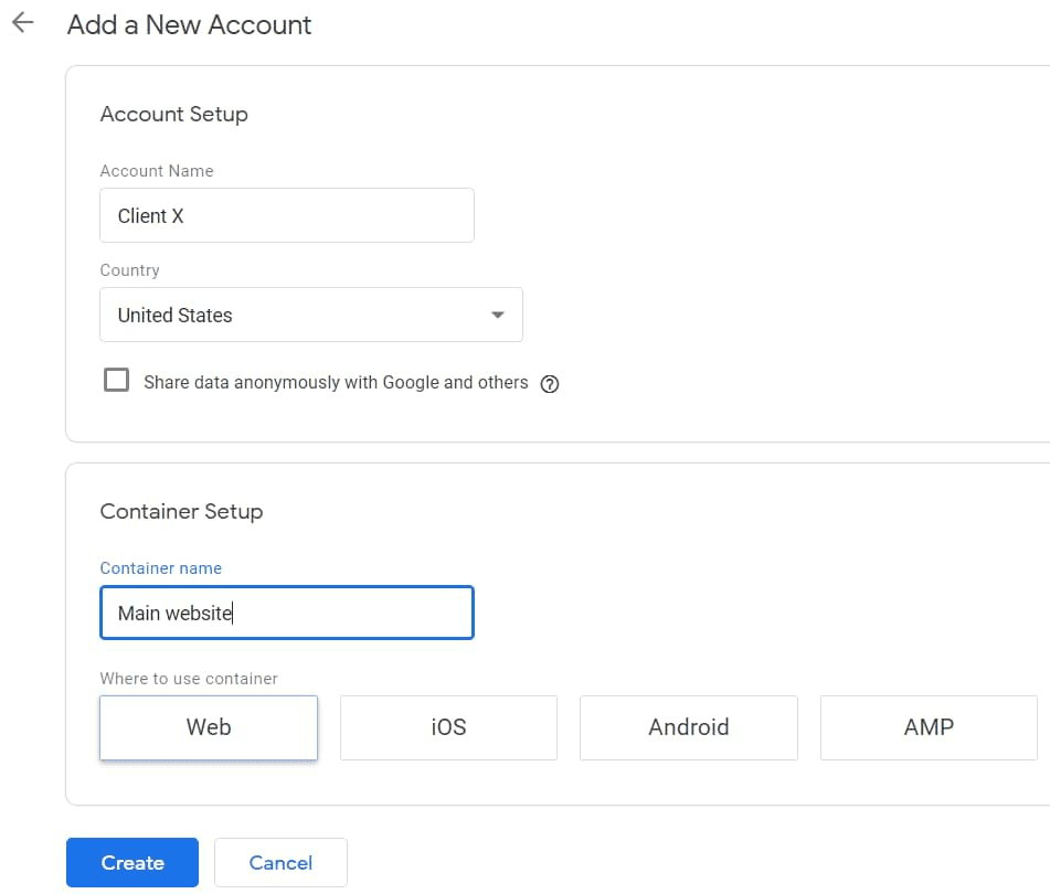 set up, log in to your Google Account