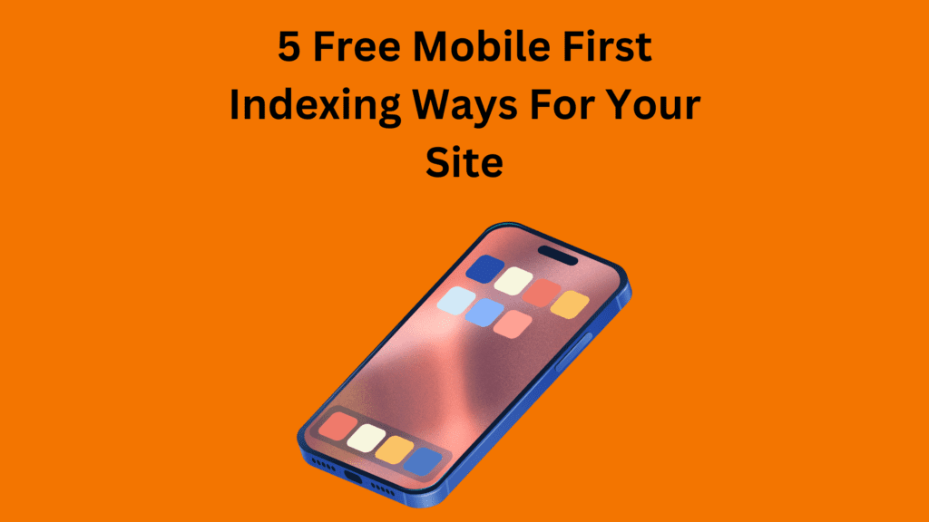 mobile first indexing