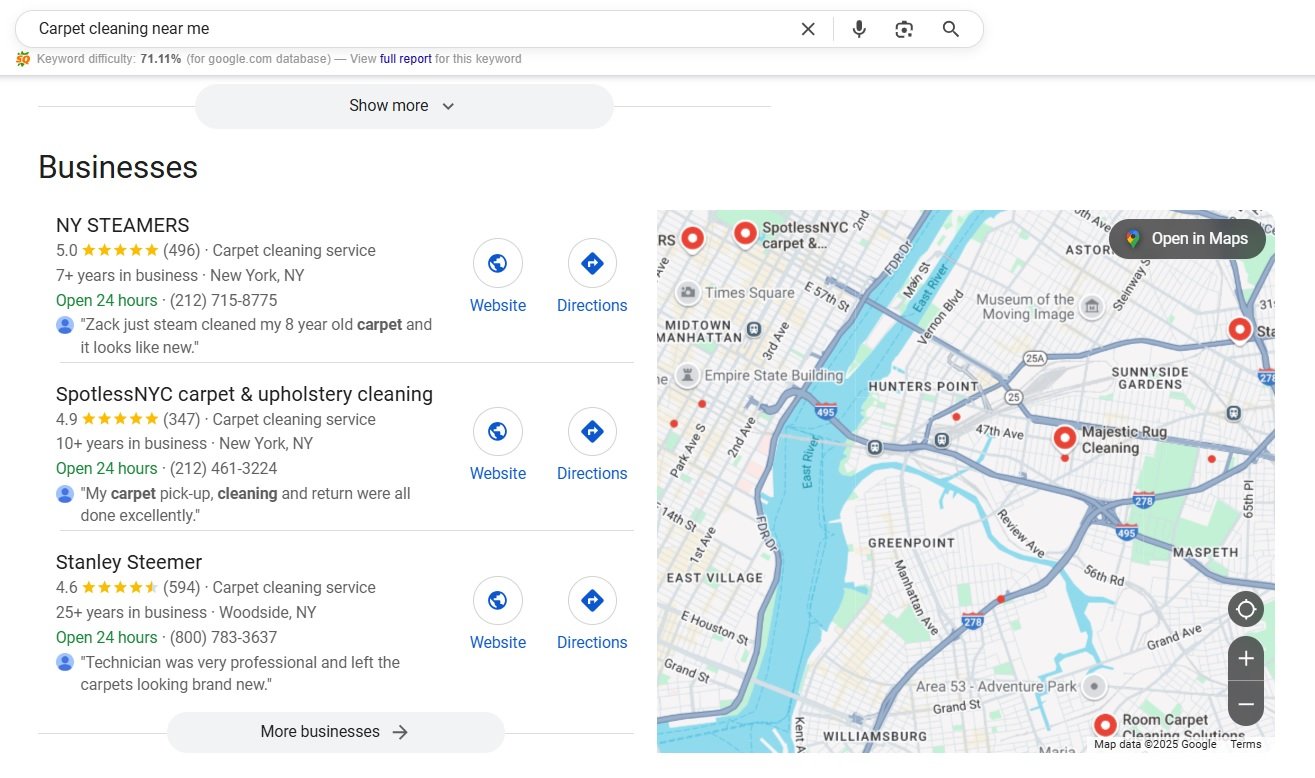 Local SEO and Google Business Profile Optimisation