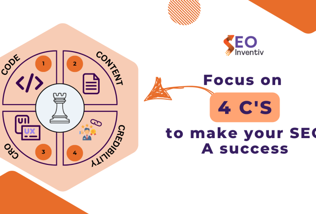 Focus on 4 C’s to make your SEO A success Focus on 4 C's to make your SEO A success